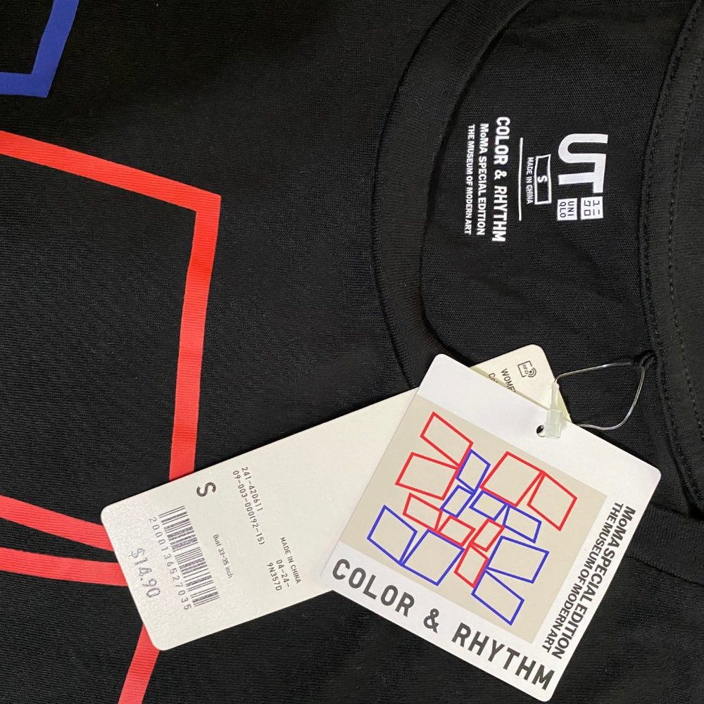 Uniqlo NWT Color & Rhythm MOMA t-shirt size S - Picture 4 of 5